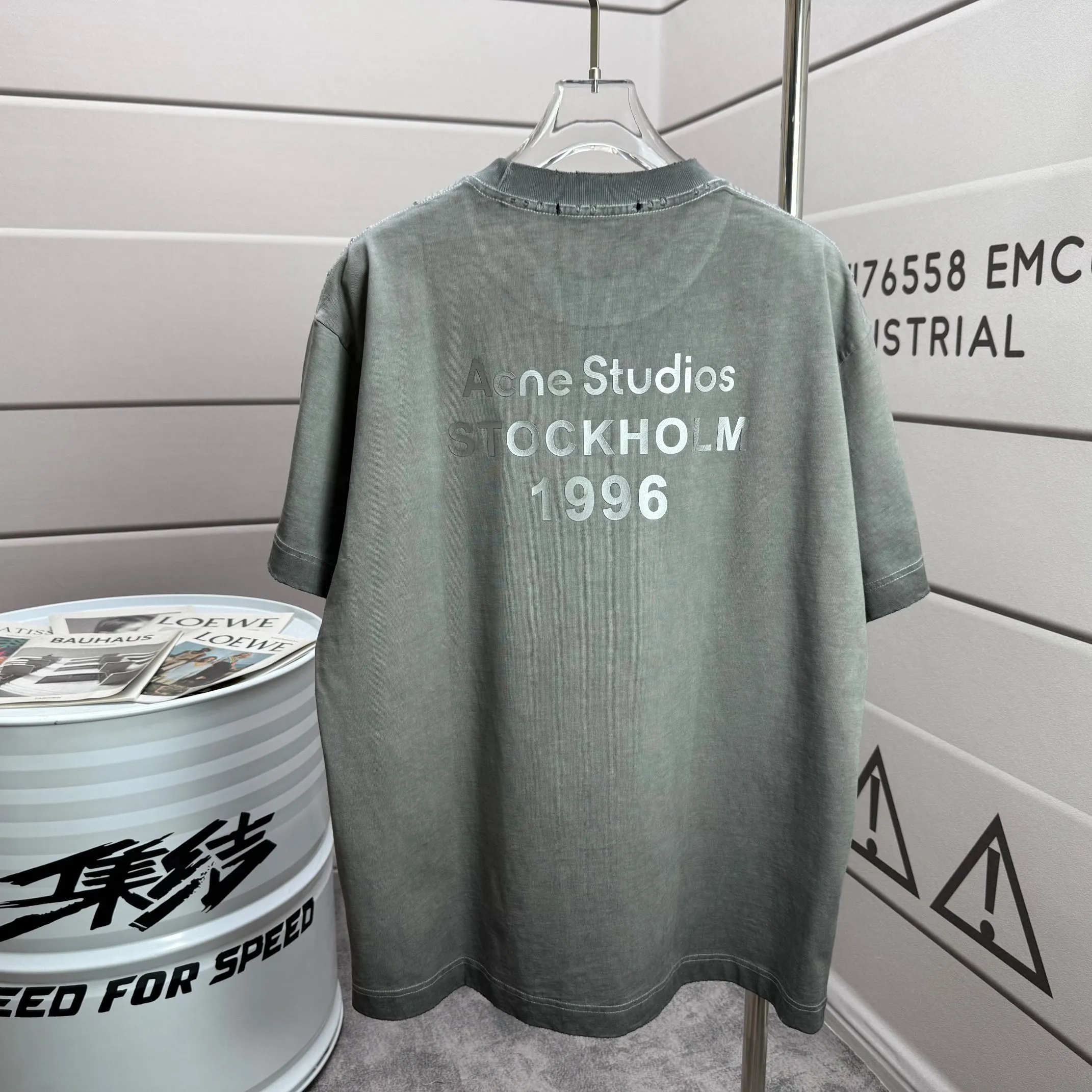 # 100 Acne studios * 2026 New Arrival tee Same Style : Size :S M L XL XXL Size： S （90-130 ） M （120-150 ） L （140-165 ） XL （160-180 ） XXL （180 ）